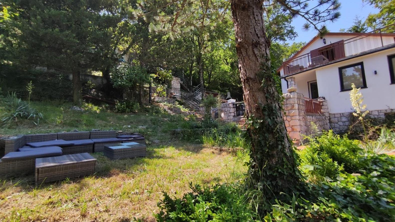 Amazing Sea-Mountain Valley View House With 3 Terraces And Huge Chill Gardens, 5Min From The Sea! Bribir  Zewnętrze zdjęcie